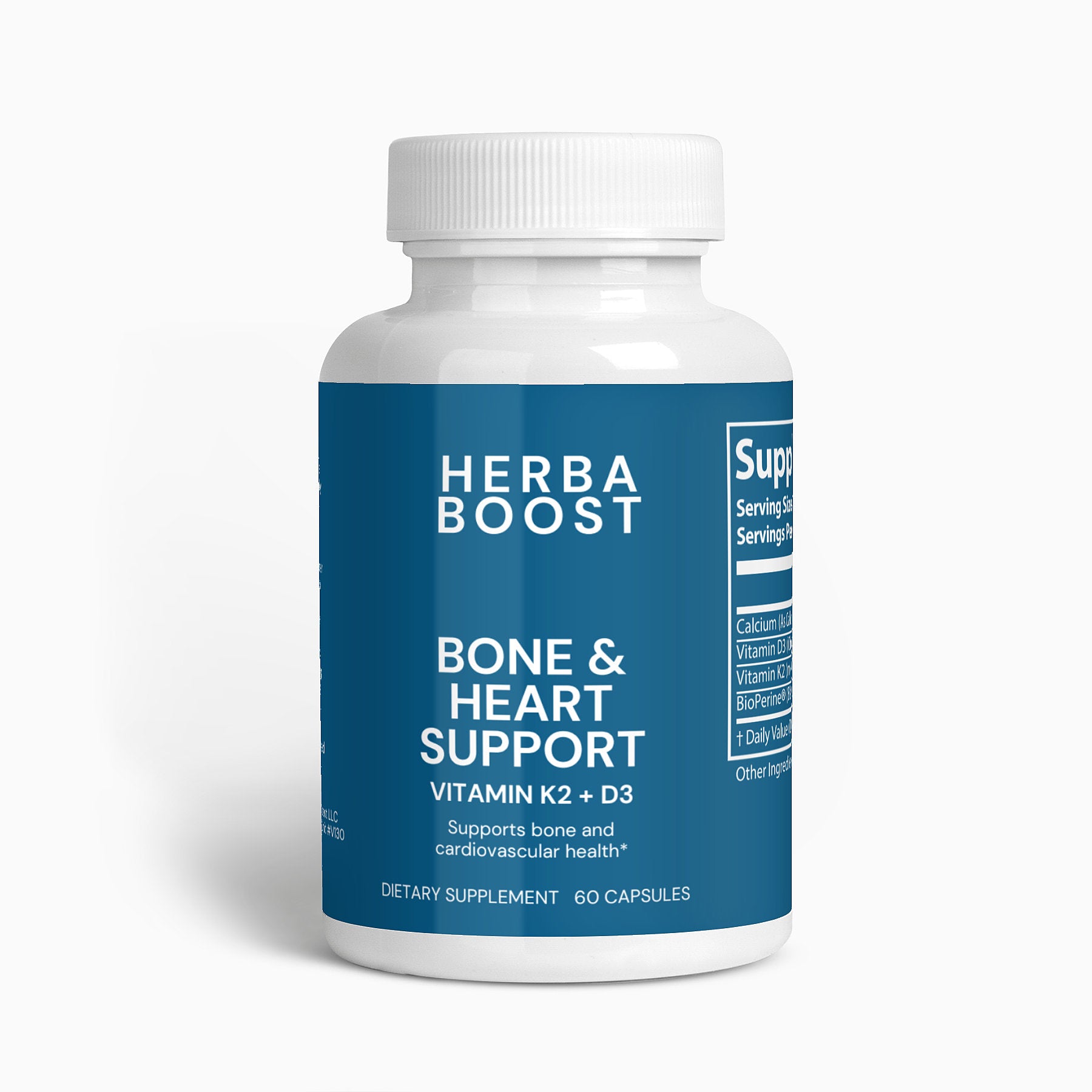 Bone Health Supplements | Vitamin K2 and D3 | Herba Boost