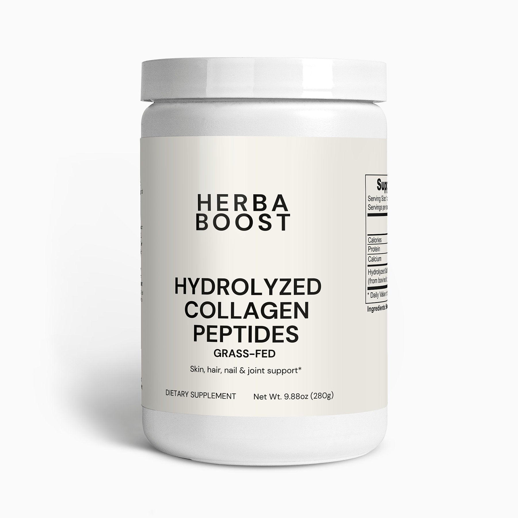 Hydrolyzed Collagen Peptides | Collagen Peptides | Herba Boost