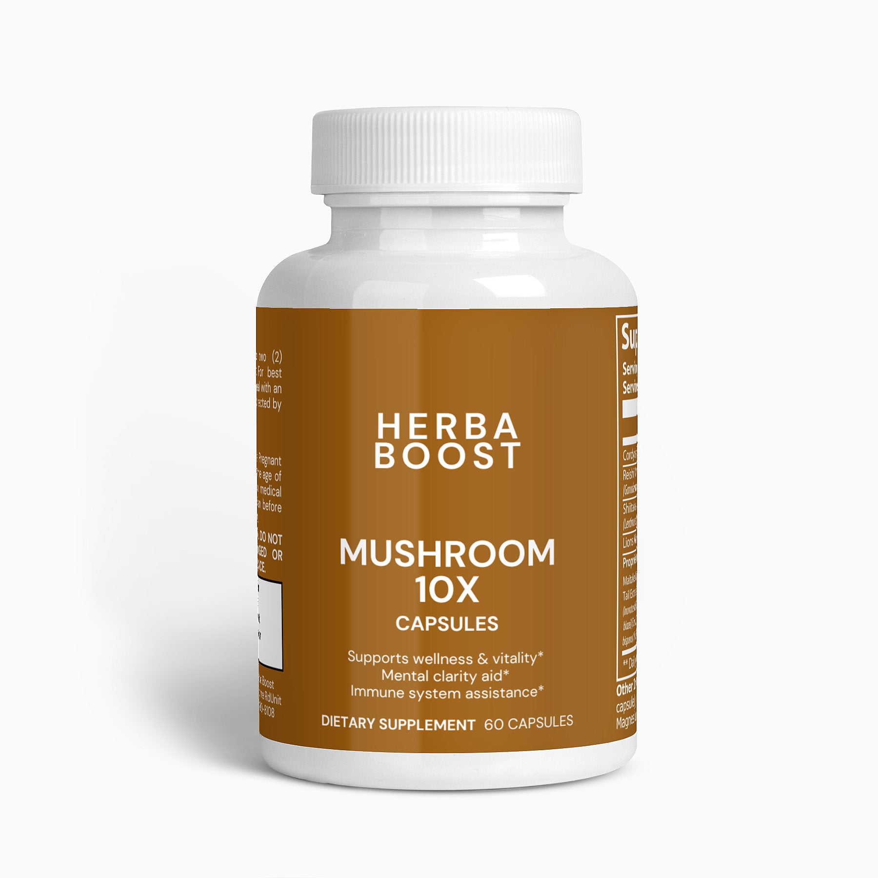 Best Mushroom Supplement | Medicinal Mushroom Supplement | Herba Boost