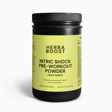 Nitric Shock Pre-Workout Powder (Fruit Punch)