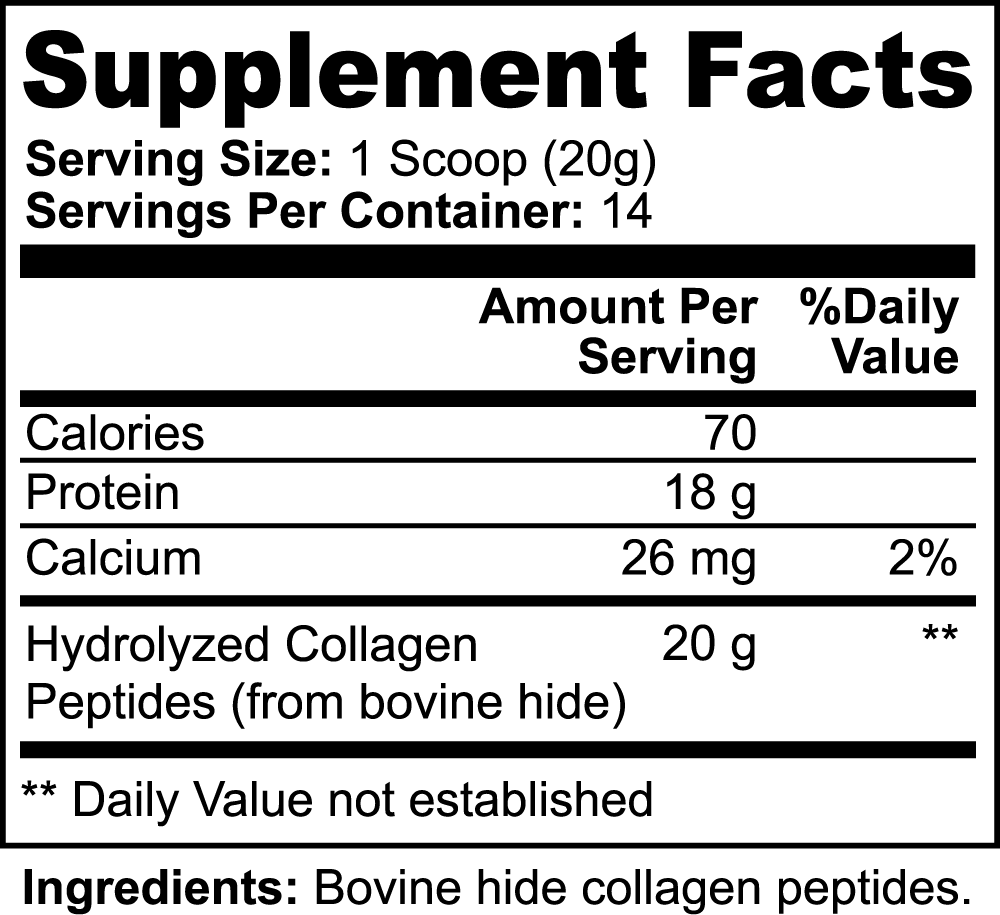 Hydrolyzed Collagen Peptides | Collagen Peptides | Herba Boost